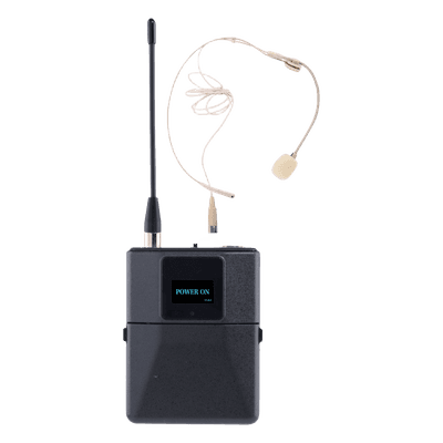 Micrófono Inalámbrico Digital / Banda U 540-690 MHz / Modulación pi/4-DQPSK / Autonomía 10 Horas / Display OLED / Potencia Ajustable 10 dBm