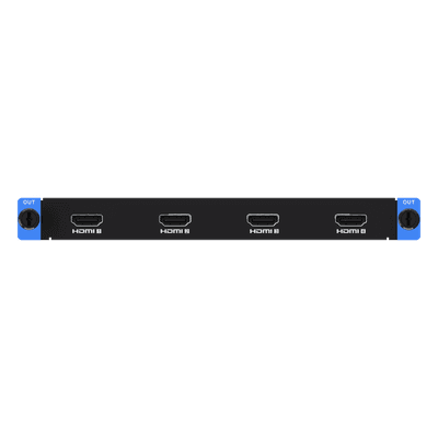 Tarjeta de Salida HDMI / 4 Puertos / 4K por Puerto / HDMI 1.4 / 16 Capas Video Wall / Audio 48 kHz
