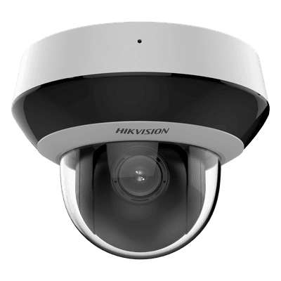 Mini Domo PTZ IP 6 Megapixel / 4X Zoom / Micrófono y Bocina Integrada / ACUSENSE / H.265+ / 20 mts IR EXIR / WDR / PoE / IK10 / IP66 / DarkFighter /  / Micro SD