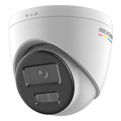 [ColorVu 3.0 + MD 3.0]  Turret IP 6 Megapixel / Lente 2.8 mm / 30 mts IR + 30 mts Luz Blanca / Micrófono Integrado / ACUSENSE Lite / Exterior IP67 / WDR 120 dB / PoE / Micro SD