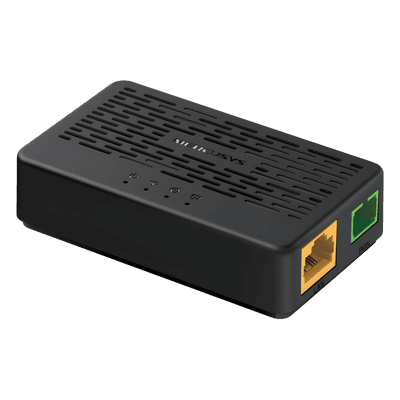 Terminal XPON / Dual Mode EPON + GPON / Downstream 2.488 Gbps / Puerto Gigabit / Alcance 20 km (12.4 mi) / VLAN 802.1Q / OMCI / AES / DBA / FEC