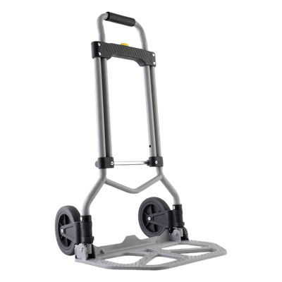 Diablo Plegable / Capacidad 60 kg / Base Acero Antiderrapante / Jaladera Hule Espuma / Llanta Hule Duradera / Despliegue Rápido