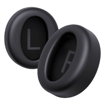 Almohadillas de Repuesto / Compatibles BH76 Plus / 1 Par / Negro / Acolchado Suave / Sellado Acústico Optimizado