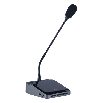 Micrófono Inalámbrico de Mano / Rango UHF 640-690 MHz / Potencia Ajustable 7 Niveles / Autonomía >10 Horas / Display OLED / Mute por Caída