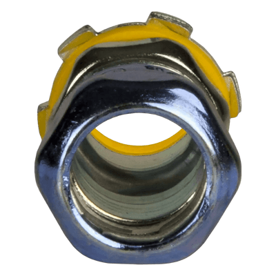 Conector de Compresión Hermético / Pared Delgada / Acero Galvanizado / 1 1/4 in / 1.89 in x 3.307 in (48 mm x 83.99 mm)