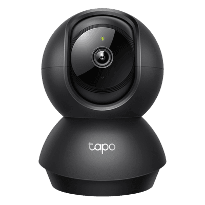 Cámara PTZ Wi-Fi Hogar / 1080p Full HD / Visión Nocturna 12 m (39.4 ft) / Detección de Personas y Llanto de Bebé / Seguimiento Automático / Audio Bidireccional / Almacenamiento microSD hasta 512 GB / Compatible Alexa y G