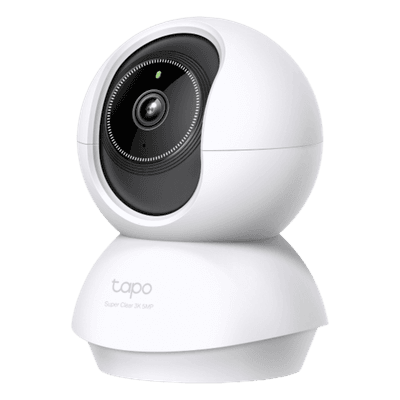 Cámara IP Doméstica / 5 Megapixel 3K / Pan-Tilt 360° / Detección IA / Visión Nocturna 12 m (39.4 ft) / Audio Bidireccional / microSD 512 GB