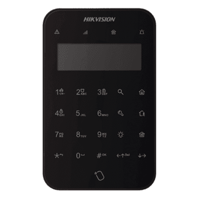 Teclado Inalámbrico / Pantalla LCD Táctil / Control de Relevadores / Cifrado AES-128 / 433 MHz / 2 Años Batería Standby