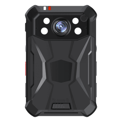 Body Camera Portátil / Grabación 2K a 30 fps / 40 MP Fotos / IP68 MIL-STD-810G / 4G WiFi GPS / 64 GB / Pantalla 2.4" LCD / PTT y SOS