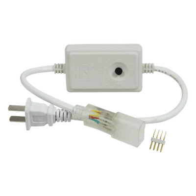 Controlador Manual para Manguera LED RGB / 127V AC / 300W / Hasta 50 m (164 ft) / 12V DC / IP Resistente al Agua