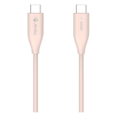 Cable de Carga USB-C a C / 240W / GaN / 1.5 m (4.92 ft) / Transferencia 480 Mbps / Silicona Anti-Enredos / Aluminio Anodizado