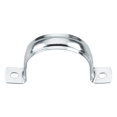 Abrazadera Omega / 1/2" (12.7 mm) / Acero Galvanizado Zincado Electrolítico / Certificación UL / -40°C a +120°C