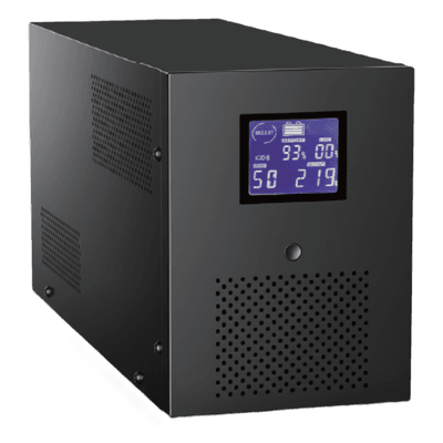 UPS de 2000VA/1200W / Topología Línea Interactiva / Entrada y Salida 120 Vca / Regulador de Voltaje AVR 80-150 Vca / Clavija NEMA 5-15P / 6 Tomas NEMA 5-15R