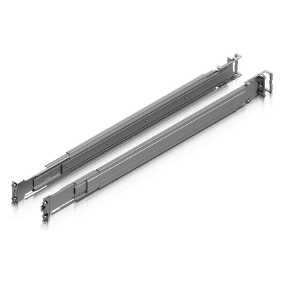Rieles Deslizantes para Rack / Ajustables 600-1066 mm (23.6-42 in) / Capacidad 70 kg (154 lb) / Instalación sin Herramientas / Acero SPCC / EIA-310