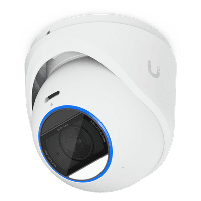 UniFi Protect G6 Pro Turret – Cámara 4K PoE+ Antimanipulación y Todo Clima con Motor de IA Multi-TOPS, Zoom Óptico 2.36× y Sensor CMOS 1/1.2