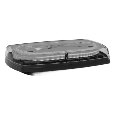 Minibar LED / 10 Pulgadas / 48 LEDs / 91 Patrones de Destello / 12-24 VDC / Base Magnética / Lente Transparente
