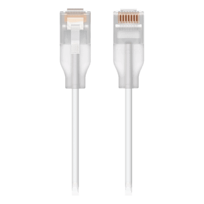 Patchcord Cat 6 / 10 GbE / PoE+++ / Etherlighting / 30 cm (11.81 in) / RJ45 Translúcido / Interior