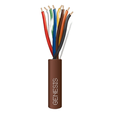 Cable de Alarma / 8 Conductores / 20 AWG / CL2 / 38 m (124.7 ft) / UL 1685 / Interior