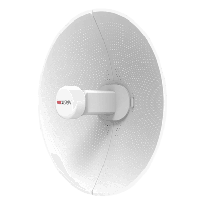 Puente Inalámbrico / 5 GHz / 867 Mbps / Alcance 20 km (12.4 mi) / Antena 23 dBi / IP55 / PoE / -40 °C a 65 °C