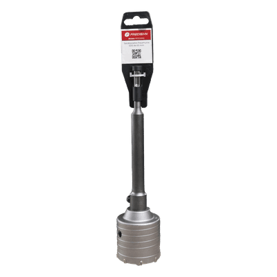 Broca Pasamuros SDS / 25 mm (1 pulgada) / Extensión 220 mm (0.72 ft) / Triple Filo / Carburo de Cobalto / Concreto