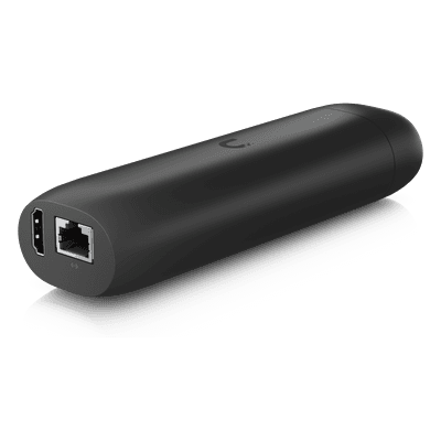Dispositivo UniFi Protect ViewPort, ideal para visualizar hasta 16 cámaras UniFi en una pantalla mediante HDMI