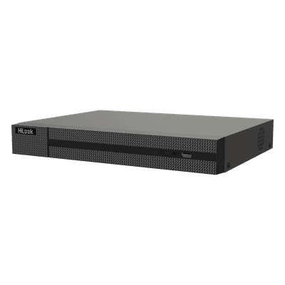 DVR 16 Canales TurboHD + 8 Canales IP / 5 Megapixel Lite - 3K Lite / Audio Bidireccional / Detección de Movimiento 2.0 / 1 Bahía de Disco Duro / H.265+ / Salida en Full HD