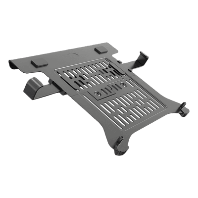 Soporte Ergonómico para Laptop / 13"-17" / Grosor 5-21 mm (0.2"-0.82") / Mecanismo Deslizante / 300 mm de Ancho / 1.3 kg