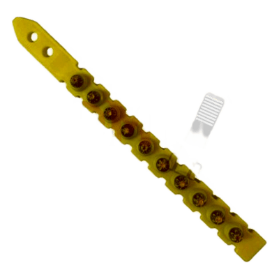Cartucho Industrial para Fijación Directa / Calibre 27 / Casquillo Bronce 8x9 mm / 100 Piezas / Intervalo 4 mm