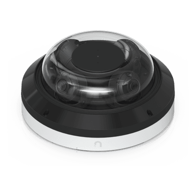 Cámara Multisensor IP / 32 MP (4×8 MP) / 4 Lentes Ajustables / Zoom Óptico 2.33× / IR 20 m (65.6 ft) / AI Multi-TOPS / PoE++ / IP66 IK10