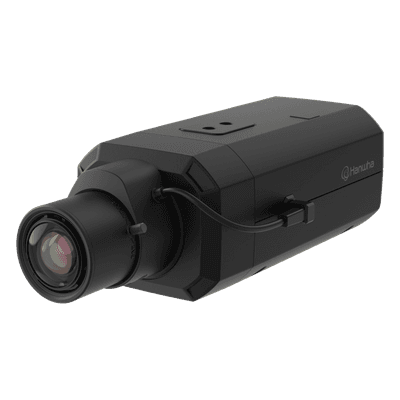 Cámara AI Box / 5 Megapíxeles (2560x1920) / Doble NPU Wisenet 9 / Inteligencia Artificial / Análisis Avanzado / extremeWDR 120 dB / PoE+12VDC / C-Mount-CS-Mount