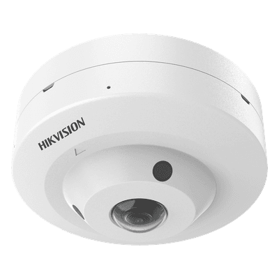 Cámara Fisheye TurboHD / 3K 5 Megapixel / 180° FOV / Lente 1.8 mm / Dual Light 10 m (32.8 ft) / Audio Coaxitron / IP67 / IK08
