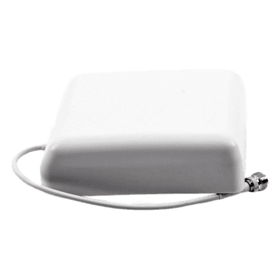 Antena Direccional Panel / LTE Multibanda 698-2700 MHz / 4 Bandas / Ganancia 5-8 dBi / Haz 90°H x 75°V / Polarización Vertical / Montaje Pared