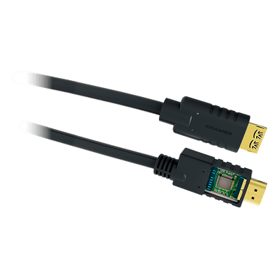 Cable HDMI Activo 4K a 60Hz | HDR, Triple Blindaje, K-Lock | CA-HM (15.20 mts / 50 ft)