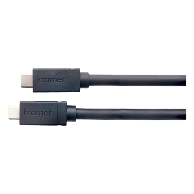 Cable USB-C Activo / USB 3.2 Gen-2 10 Gbps / 100W PD / Video 4K@60 / Ethernet 1 Gbps / K-Lock / 4.60 m (15.1 ft)