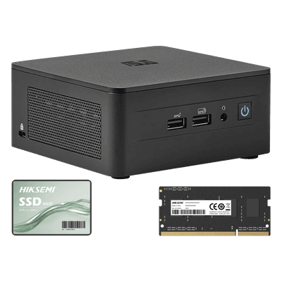Kit / Mini PC NUC Barebone / Core I7 /bluetooth / Incluye memoria 16GB / Incluye 512 SSD / No incluye sistema operativo
