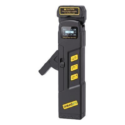 Identificador de Fibra Óptica Activa / InGaAs 800-1700 nm / Detección -48 a 10 dBm / VFL 2 mW / OPM Integrado / Pantalla OLED