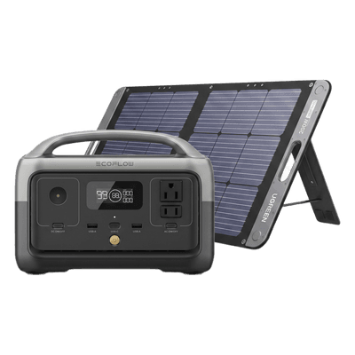 Estación de Energía Portátil / 256 Wh LFP / Inversor Onda Sinusoidal Pura 300 W / Panel Solar 200 W / USB-C 60 W / IP67 / Wi-Fi
