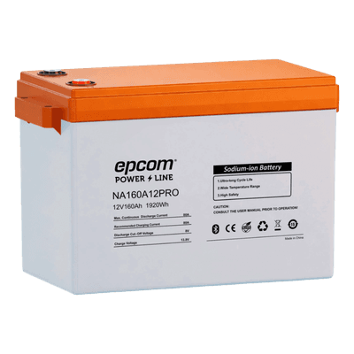 Batería Iones Sodio / 12 V 160 Ah / 1920 Wh / 8000 Ciclos / IP65 / Paralelo hasta 16