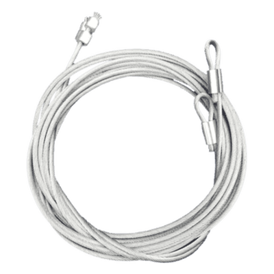 Cable para Puerta de Garage / 1/8 Pulgada / 350 cm (11.5 ft) / Puertas hasta 8 Pies (2.44 m) / Uso Residencial y Comercial / Instalación Izquierda o Derecha