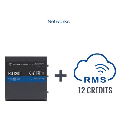 Router Celular Industrial / 4G LTE Cat 4 / 150 Mbps / Wi-Fi 2.4 GHz / -40°C a 75°C / Gestión RMS 1 Año
