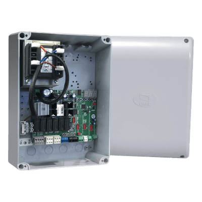 Cuadro de Mando / 2 Motores ATI 24 VDC / Entrada para Dispositivos de Seguridad