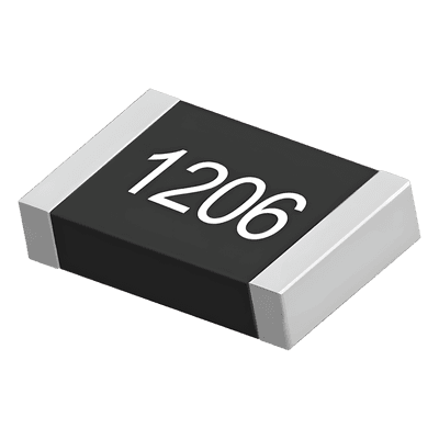 Resistencia SMD / 75 Ω / 1/4W / Encapsulado 1206 / Tolerancia 5% / Película Metálica