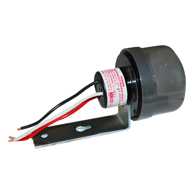 Interruptor Fotocelda / 115 Vca / 1500 W / Encendido Automático / Retardo 5-15 s / -40°C a 60°C