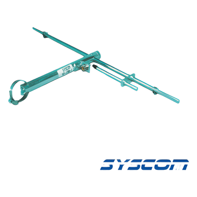 Antena Base UHF / 1 Dipolo / 470-512 MHz / 100W / Resistencia Viento 161 km/h (100 mph)