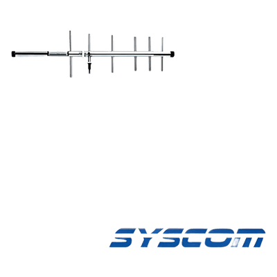 Antena Base Direccional / Yagi 6 Elementos / 896-970 MHz / 9 dBi / 74 MHz BW