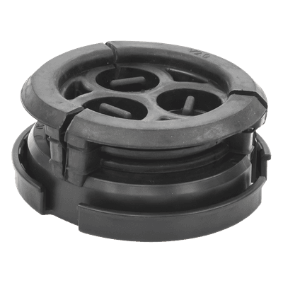 Bota pasamuro / 3 orificios / Cable coaxial 7/8 in / IP66 / MIL-STD-810E / 4.00 x 1.25 in