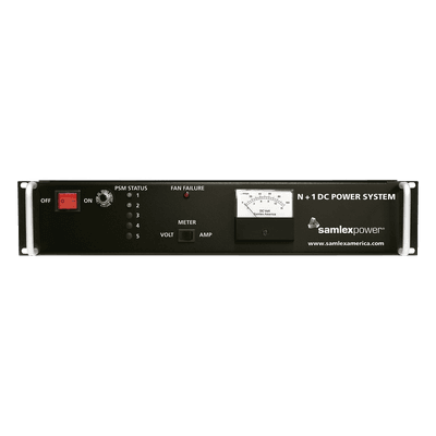 Fuente de Poder Conmutada / 13.8 VCC / 40 A Continua / Rack 19" 2U / Cargador de Baterías 8 A / Escalable 100 A