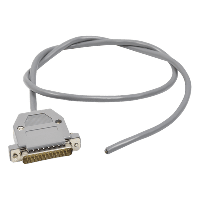 Conector de accesorios / Serie 90 / Sin terminales / RS-232 / Montaje en panel