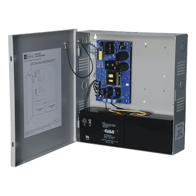Fuente de Poder ALTRONIX de 24 Vcc @ 10 Amper / 1 salida / Ideal para aplicaciones de Control Acceso/Intrusión / CCTV / Con voltaje de entrada de 115 Vca / Con capacidad de baterías de respaldo / Requieren baterías