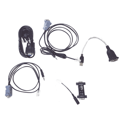 Programador Universal de Radios / USB a RS232 / Compatible ICOM y KENWOOD / Adaptadores RJ12 y RJ45 / Windows 98 a Vista